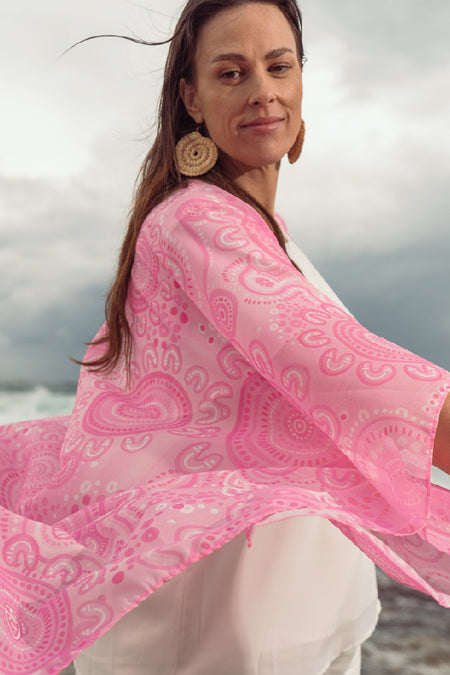 Sacred Women's Way Chiffon Shawl