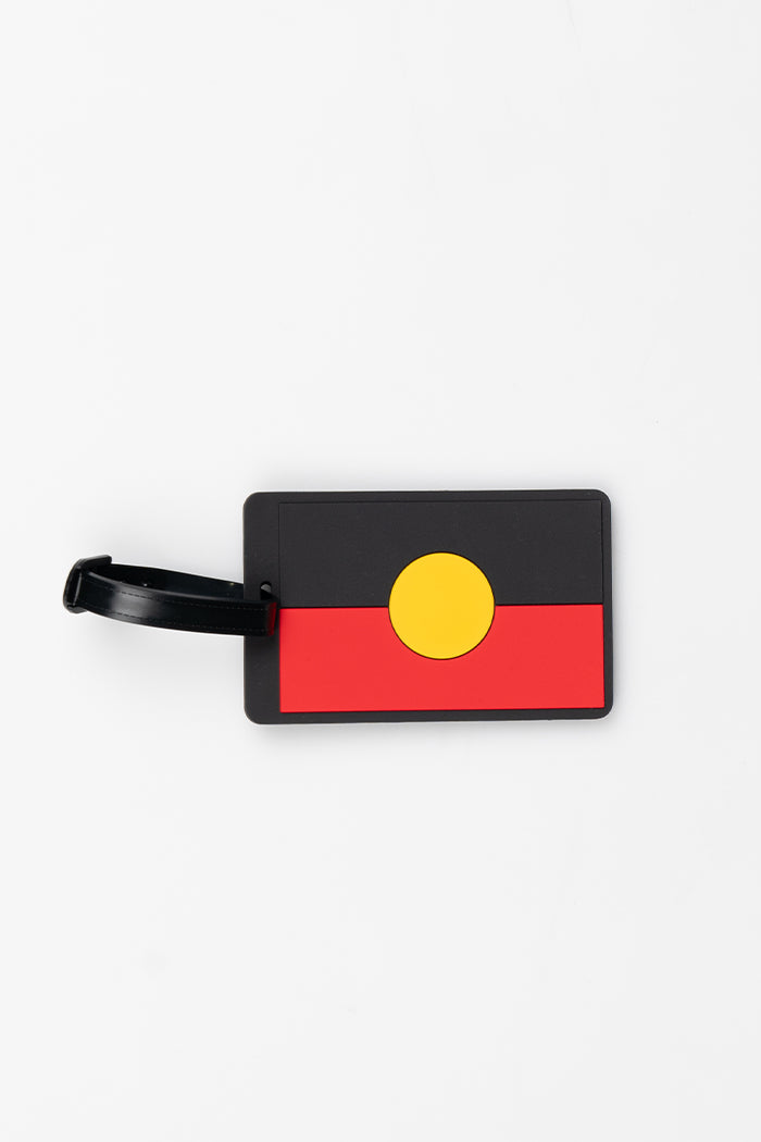 "Raise The Flag" Aboriginal Flag Luggage Tag