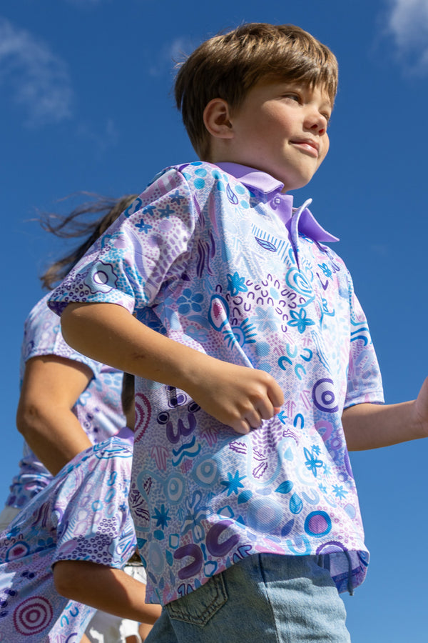 Mother Nature Kids Polo Shirt