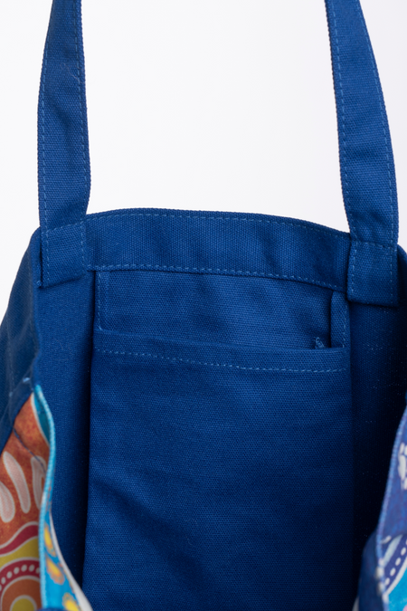 Built on Strong Shoulders NAIDOC 2026 Premium Canvas Full Print Tote Bag