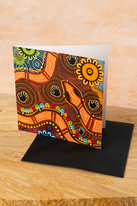 Gadi NAIDOC 2026 14cm x 14cm Greeting Cards (5 Pack)