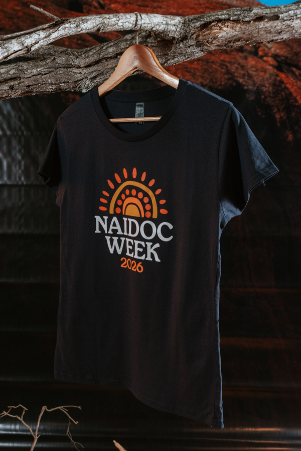 (Bulk) NAIDOC Week 2026 Navy Cotton Everyday Women's T-Shirt