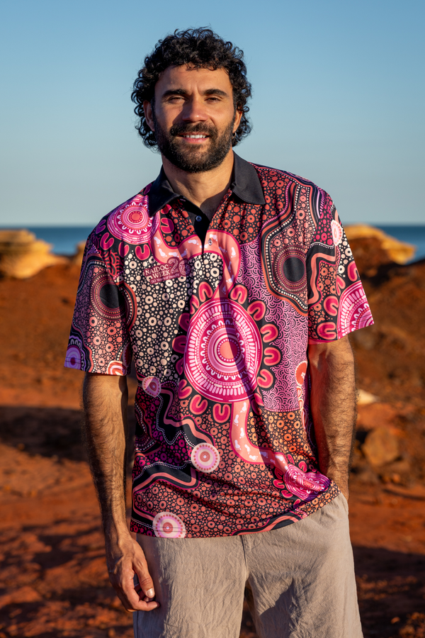 Celebration Through Generations NAIDOC 2026 Unisex Polo Shirt