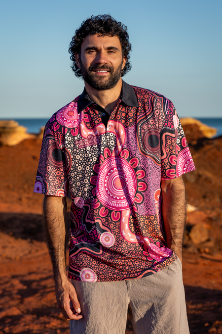 Celebration Through Generations NAIDOC 2026 Unisex Polo Shirt