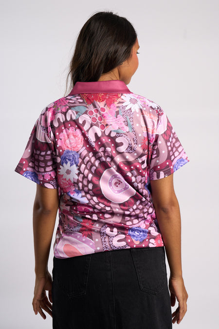 Strength Of Women Women's Fitted Polo Shirt