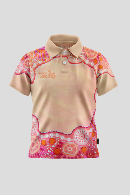 Ignite NAIDOC 2026 Kids Polo Shirt