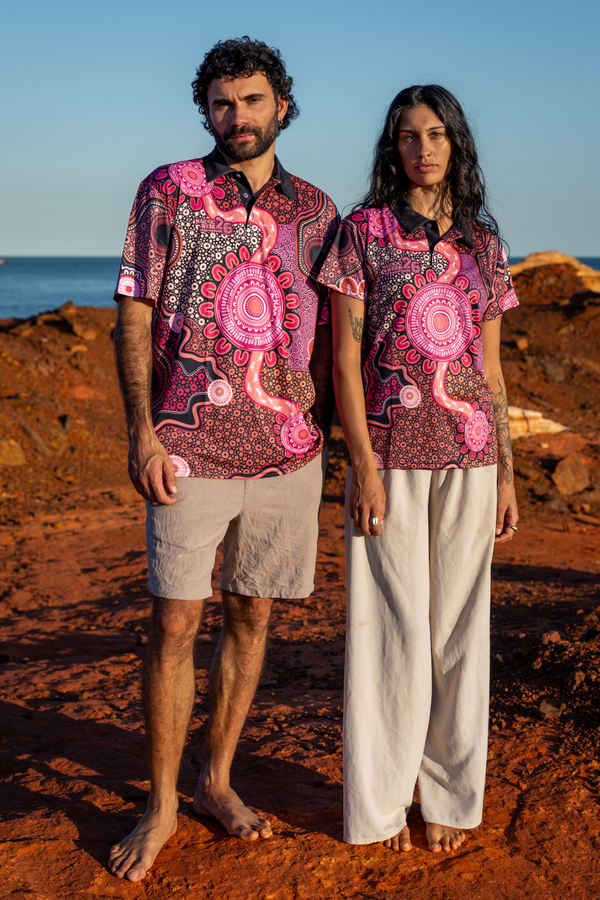 Celebration Through Generations NAIDOC 2026 Unisex Polo Shirt