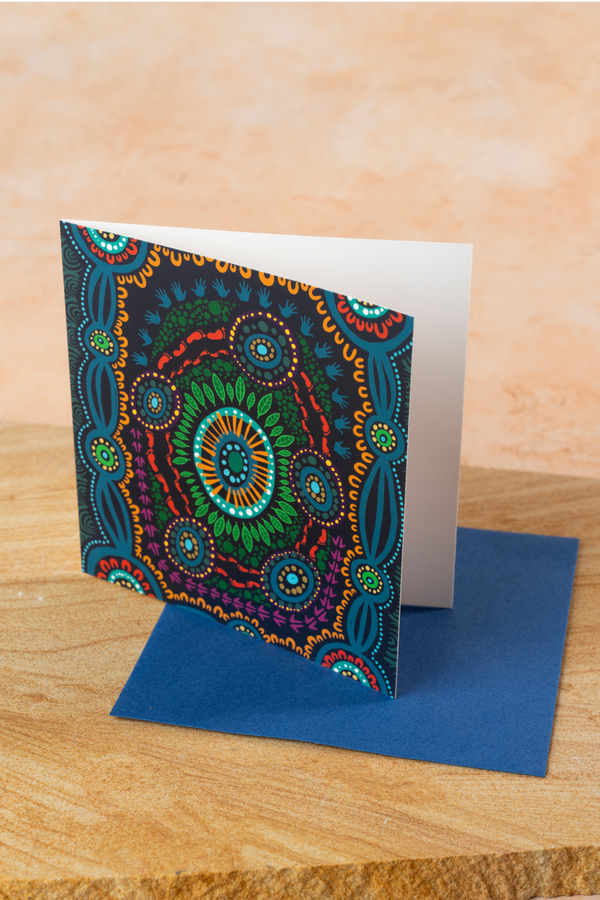 An Abundance of Culture NAIDOC 2026 14cm x 14cm Greeting Cards (5 Pack)