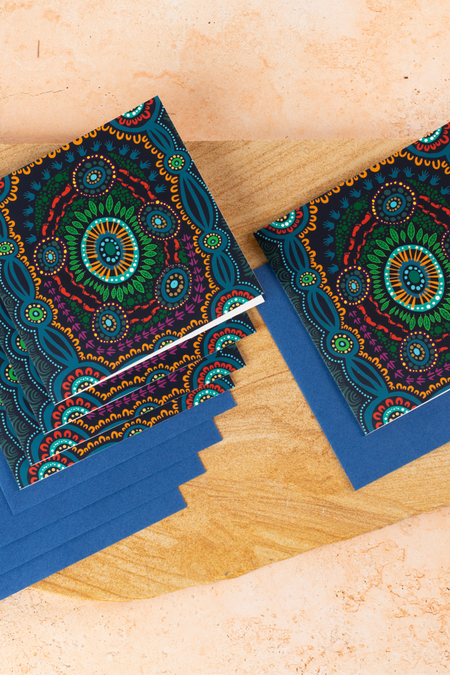 An Abundance of Culture NAIDOC 2026 14cm x 14cm Greeting Cards (5 Pack)