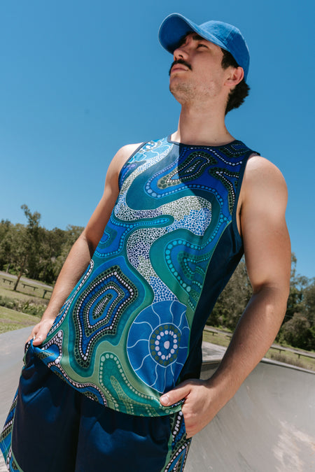 Connecting Through Culture Unisex Training Singlet