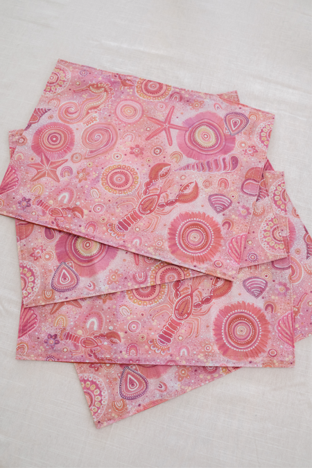 Salt & Soul Poly Cotton Placemat (4 Pack)