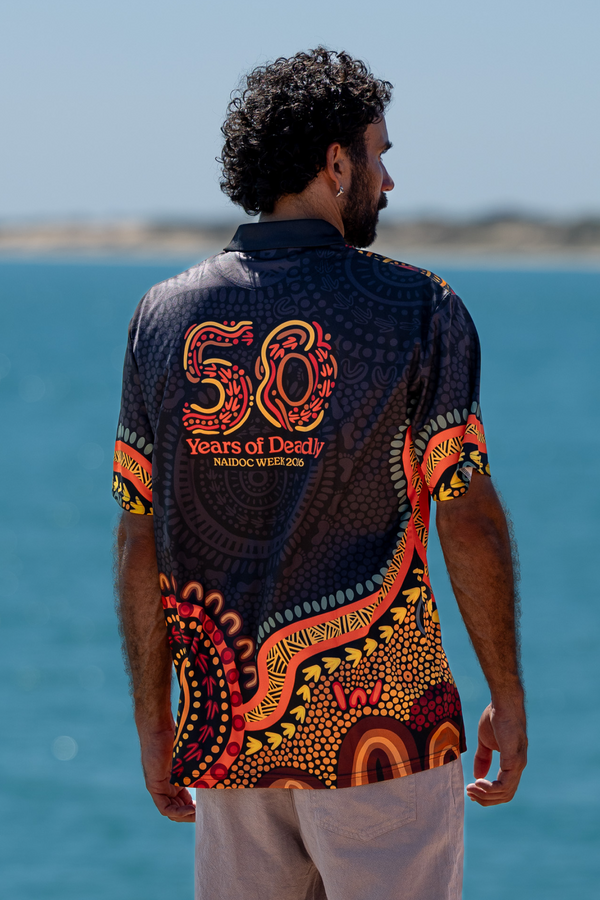 (Bulk) 50 Years of Deadly NAIDOC 2026 Unisex Polo Shirt