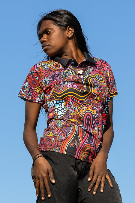 Knowledge Holders UPF50+ Women's Fitted Polo Shirt