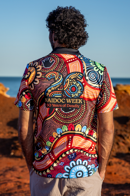 (Bulk) Gadi NAIDOC 2026 Unisex Polo Shirt