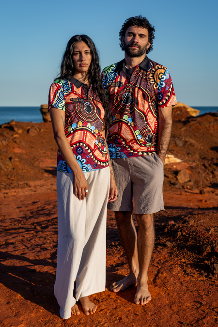 Gadi NAIDOC 2026 Unisex Polo Shirt