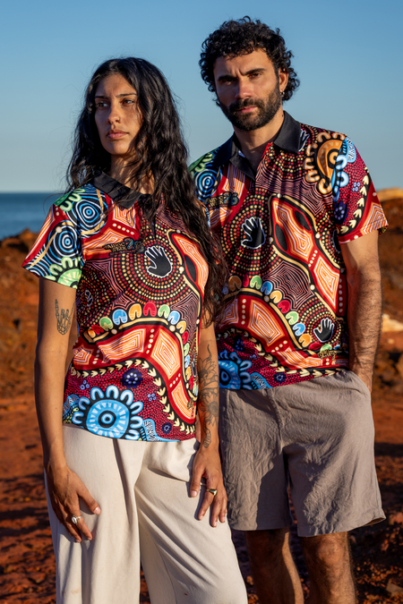 Gadi NAIDOC 2026 Unisex Polo Shirt