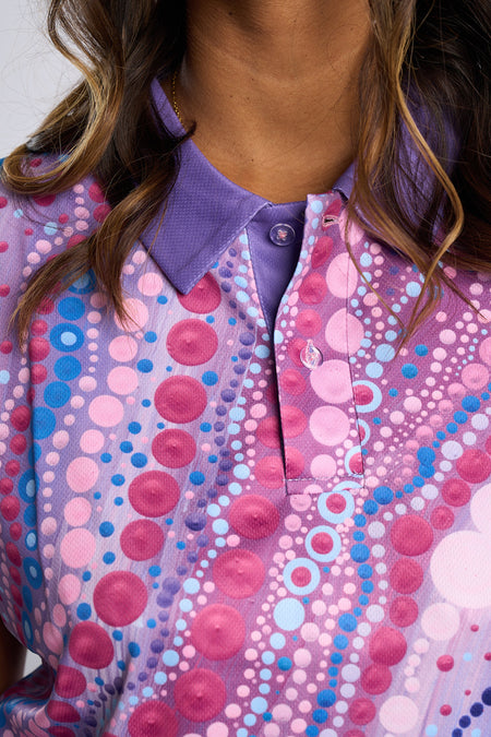 Bloodlines Of Country Women's Fitted Polo Shirt