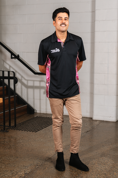 (Bulk) Celebration Through Generations NAIDOC 2026 Bamboo (Simpson) Unisex Polo Shirt