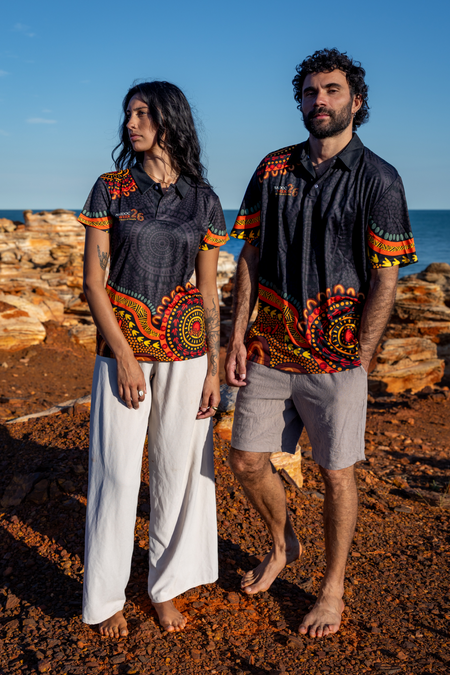 (Bulk) 50 Years of Deadly NAIDOC 2026 Unisex Polo Shirt