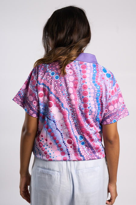 Bloodlines Of Country Women's Fitted Polo Shirt