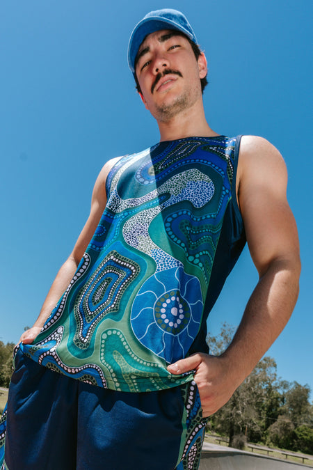 Connecting Through Culture Unisex Training Singlet