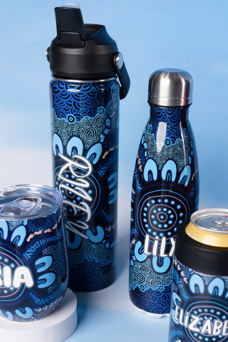 Brotherhood Vacuum Insulated Double Walled Stainless Steel Personalised Water Bottle