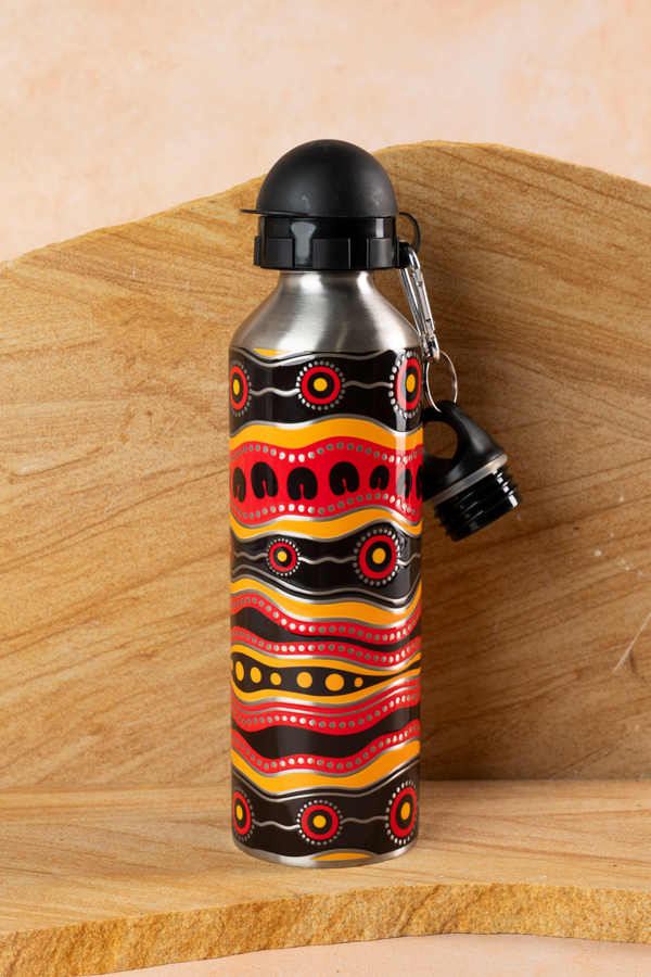 Flag 750ml Insulated Stainless Steel Drink Bottle
