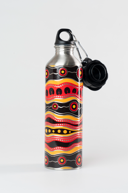Flag 750ml Insulated Stainless Steel Drink Bottle