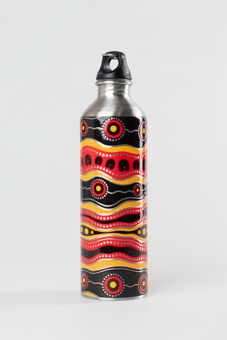 Flag 750ml Insulated Stainless Steel Drink Bottle