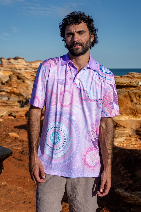 Paths That Brought Us Here NAIDOC 2026 Unisex Polo Shirt