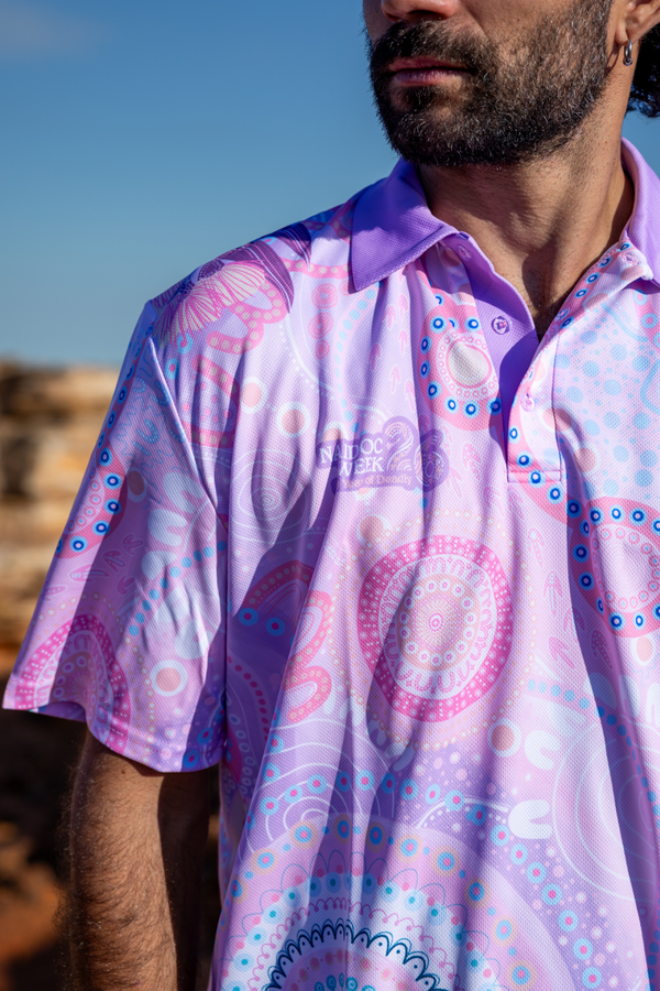 Paths That Brought Us Here NAIDOC 2026 Unisex Polo Shirt