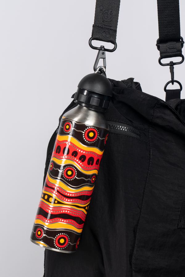 Flag 750ml Insulated Stainless Steel Drink Bottle