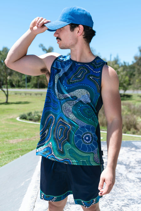 Connecting Through Culture Unisex Training Singlet