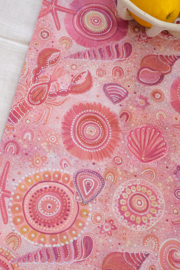 Salt & Soul Poly Cotton Table Runner (183cm x 33cm)