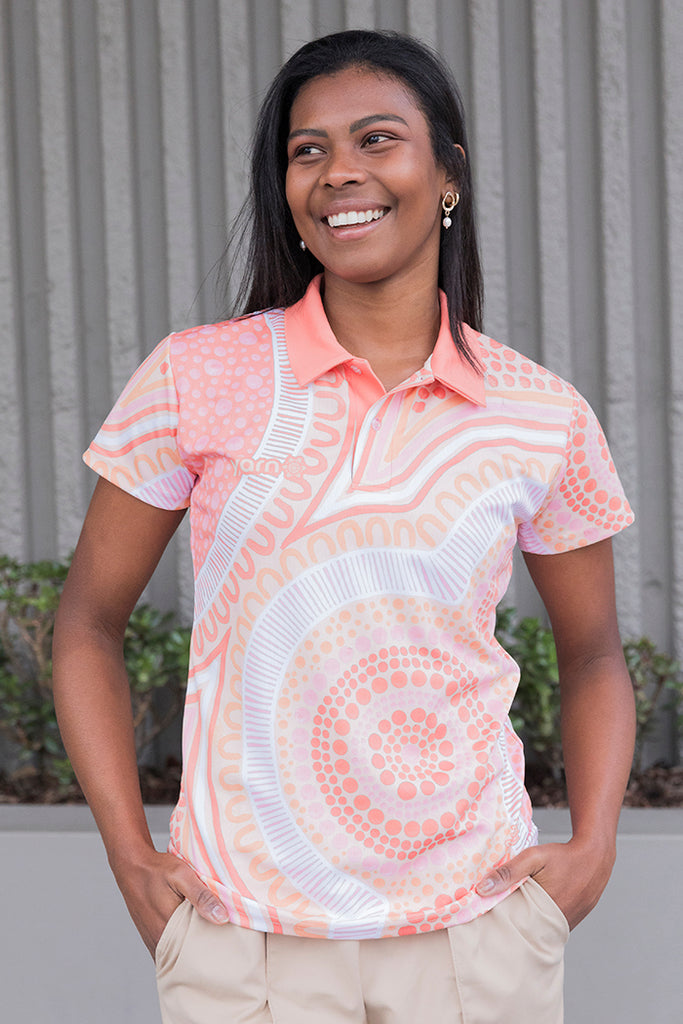 Connections UPF50+ Women's Fitted Polo Shirt
