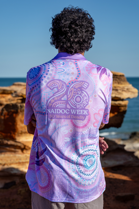 (Bulk) Paths That Brought Us Here NAIDOC 2026 Unisex Polo Shirt