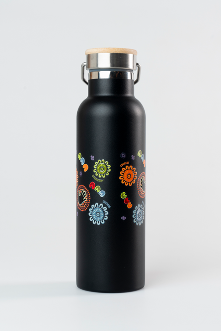 Gadi 750ml Insulated Stainless Steel Drink Bottle with Handle
