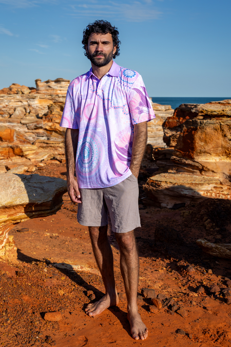 (Bulk) Paths That Brought Us Here NAIDOC 2026 Unisex Polo Shirt