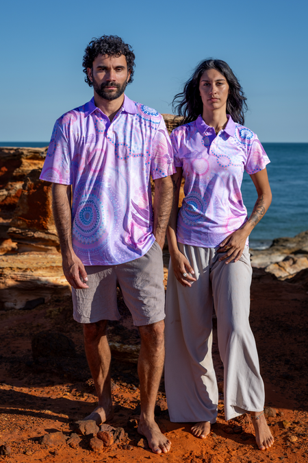 (Bulk) Paths That Brought Us Here NAIDOC 2026 Unisex Polo Shirt