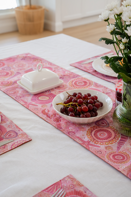 Salt & Soul Poly Cotton Table Runner (183cm x 33cm)