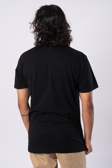 First Nations - Culture Pride Black Cotton Crew Neck Mens T-Shirt