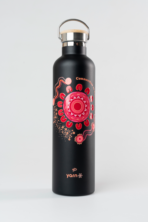 Celebration Through Generations NAIDOC 2026 1L Insulated Stainless Steel Drink Bottle