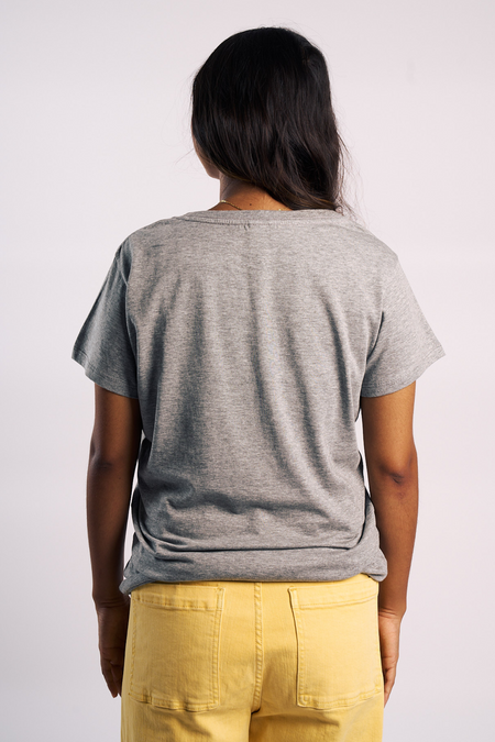 Australia NAIDOC Week 2026 Grey Marle Cotton Crew Neck Women's T-Shirt