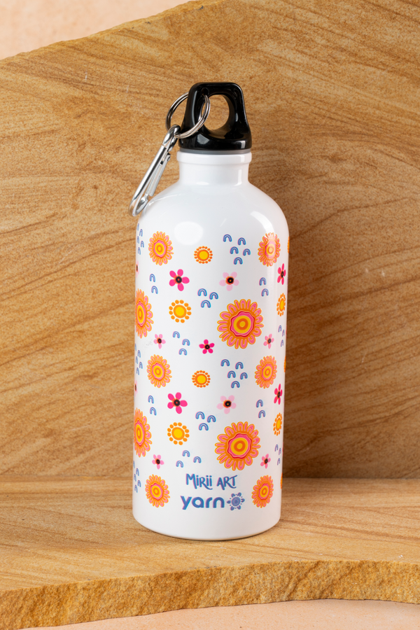 Built On Strong Shoulders 600ml Insulated Stainless Steel Drink Bottle