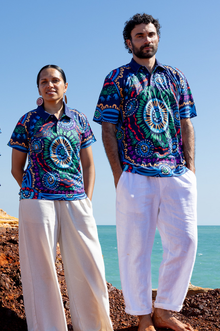 An Abundance Of Culture NAIDOC 2026 Unisex Polo Shirt