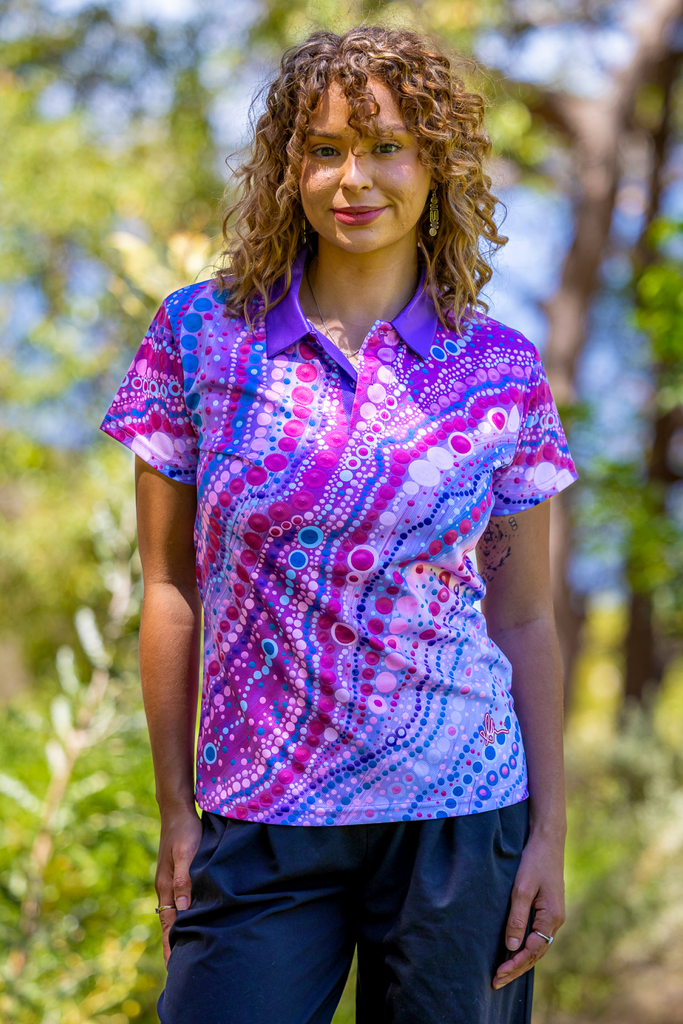 Bloodlines Of Country Women's Fitted Polo Shirt