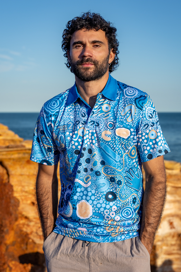 (Bulk) Moorditj Koorliny (Strong Journey) NAIDOC 2026 Unisex Polo Shirt