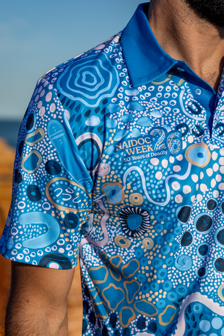 Moorditj Koorliny (Strong Journey) NAIDOC 2026 Unisex Polo Shirt