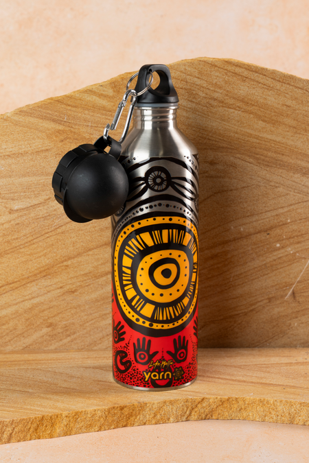 Here Always Forever 750ml Insulated Stainless Steel Drink Bottle