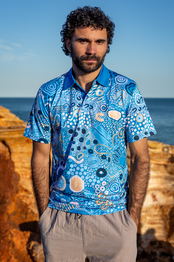Moorditj Koorliny (Strong Journey) NAIDOC 2026 Unisex Polo Shirt